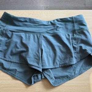lululemon athletica Teal Athletic Shorts